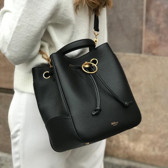 Mulberry Hampstead Leather Bucket Bag - Picture 2 of 10